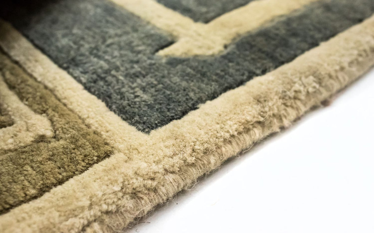 Nepal mattan - 263 x 183 cm - färgad