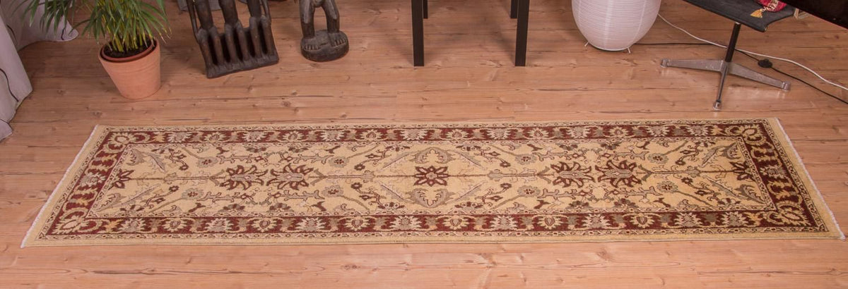 Runner Ziegler Carpet - 296 x 80 cm - beige