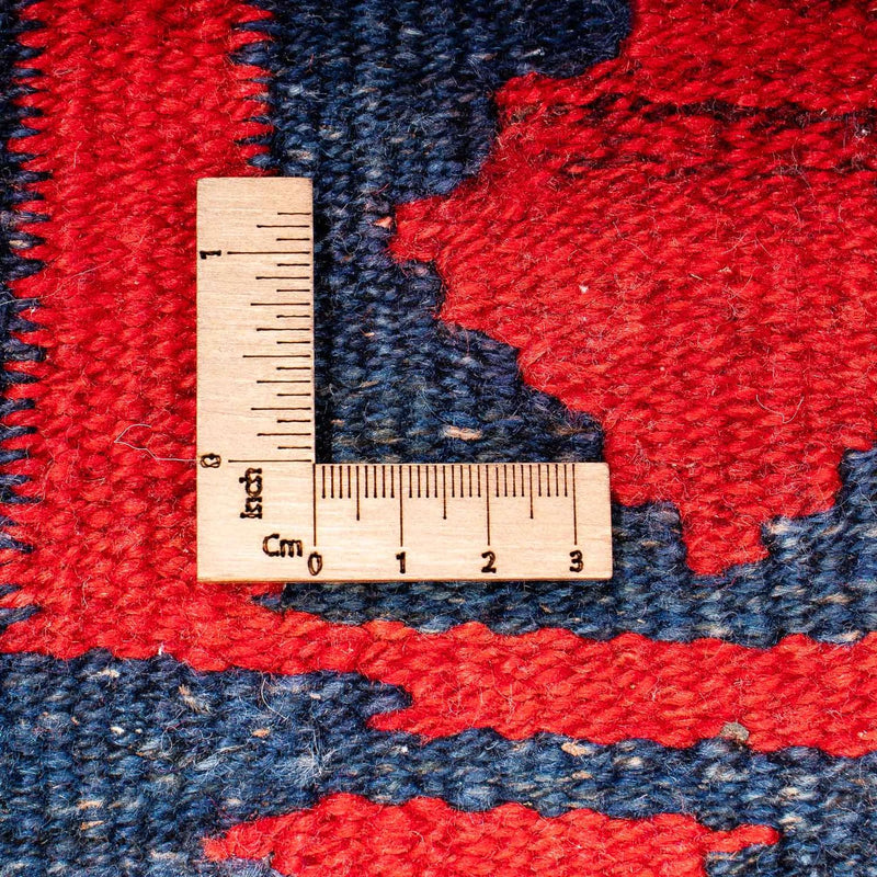 Runner Kelim-matta - gammal - 220 x 195 cm - flerfärgad