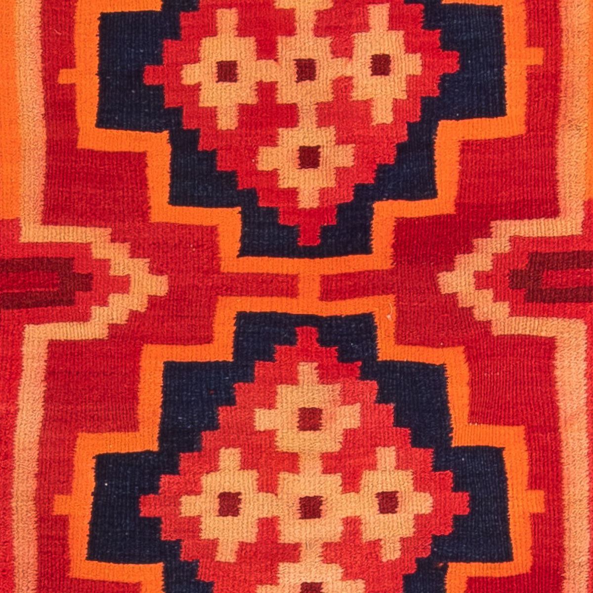 Runner Kelim-matta - gammal - 285 x 100 cm - flerfärgad