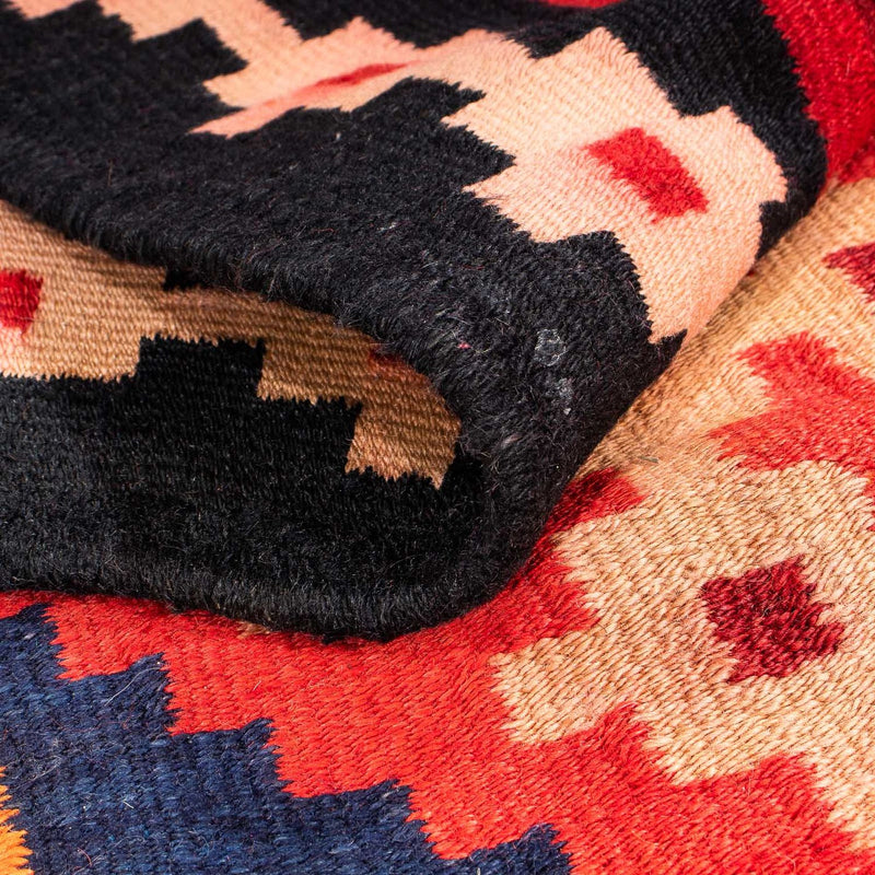 Runner Kelim-matta - gammal - 285 x 100 cm - flerfärgad