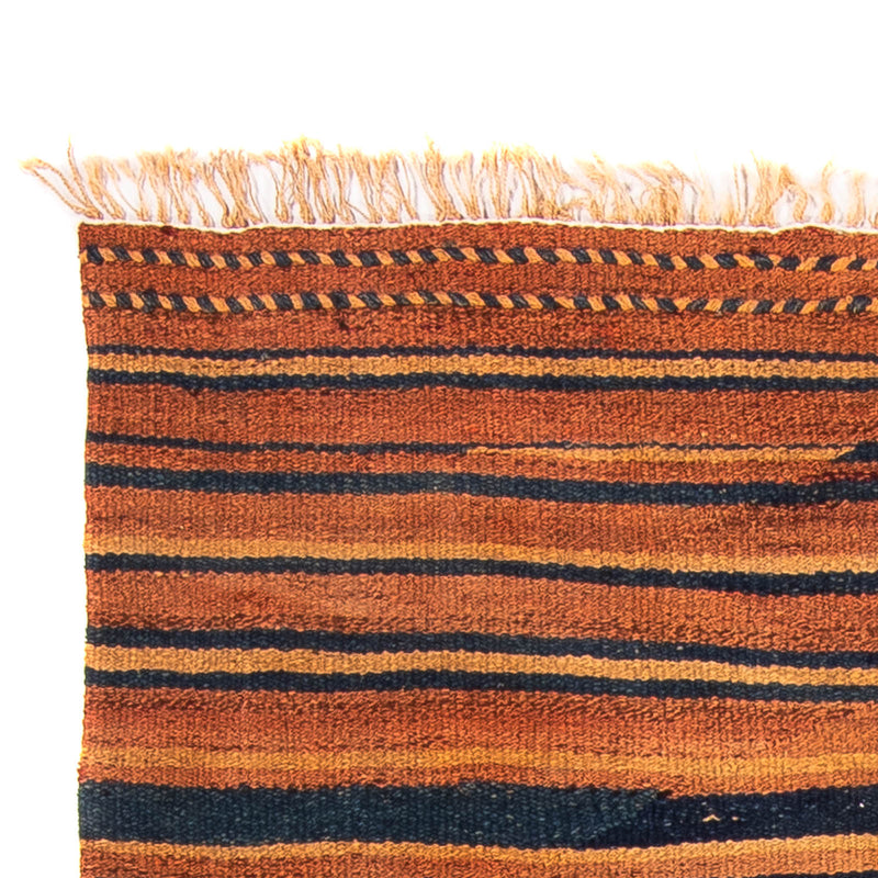 Kelim-matta - gammal - 225 x 150 cm - flerfärgad