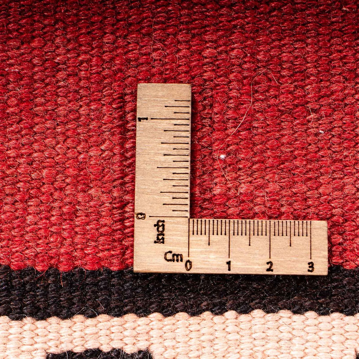 Runner Kelim-matta - gammal - 330 x 150 cm - flerfärgad