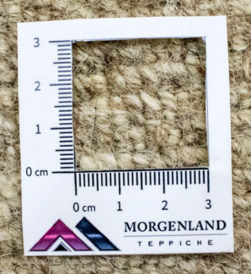 Nepal mattan - 187 x 120 cm - natur