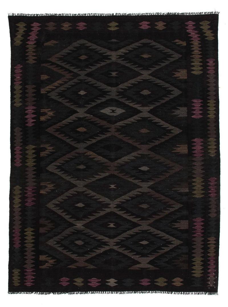 Kelim Carpet - Splash - 230 x 168 cm - flerfärgad