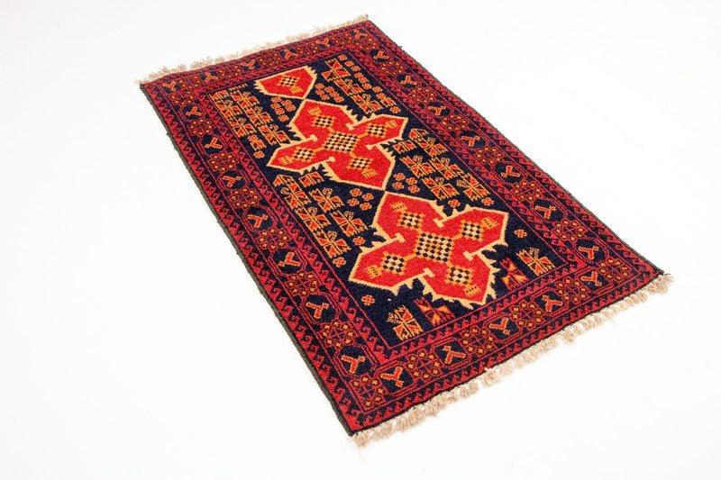 Baluch-matta - 136 x 80 cm - blå