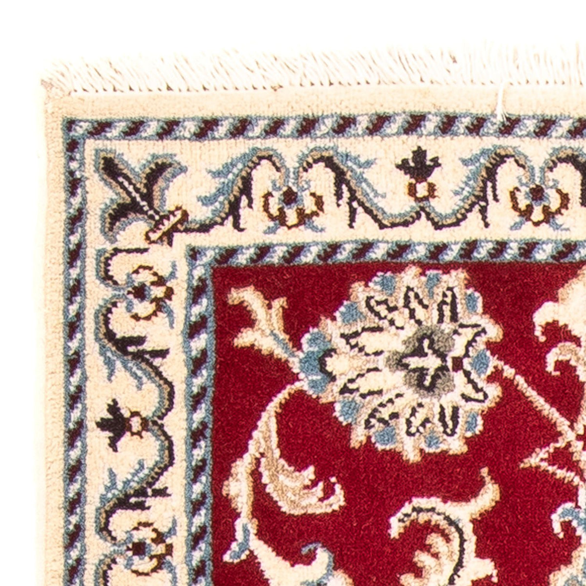 Persisk matta - Nain - Royal - 100 x 60 cm - mörkröd