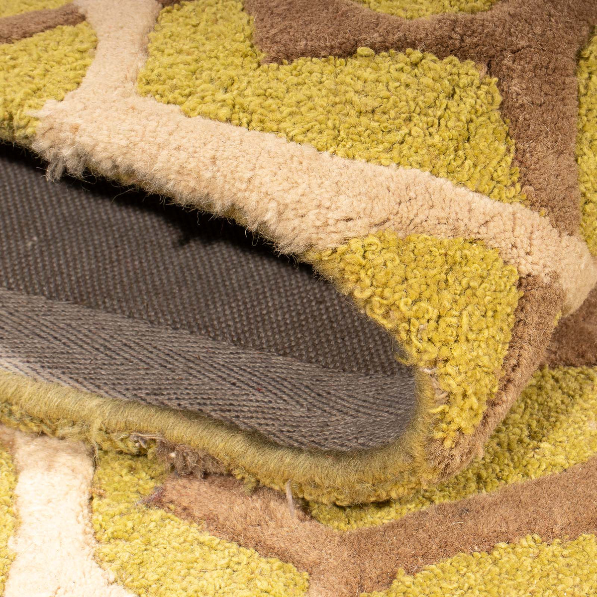 Ullmatta - 260 x 180 cm - gul