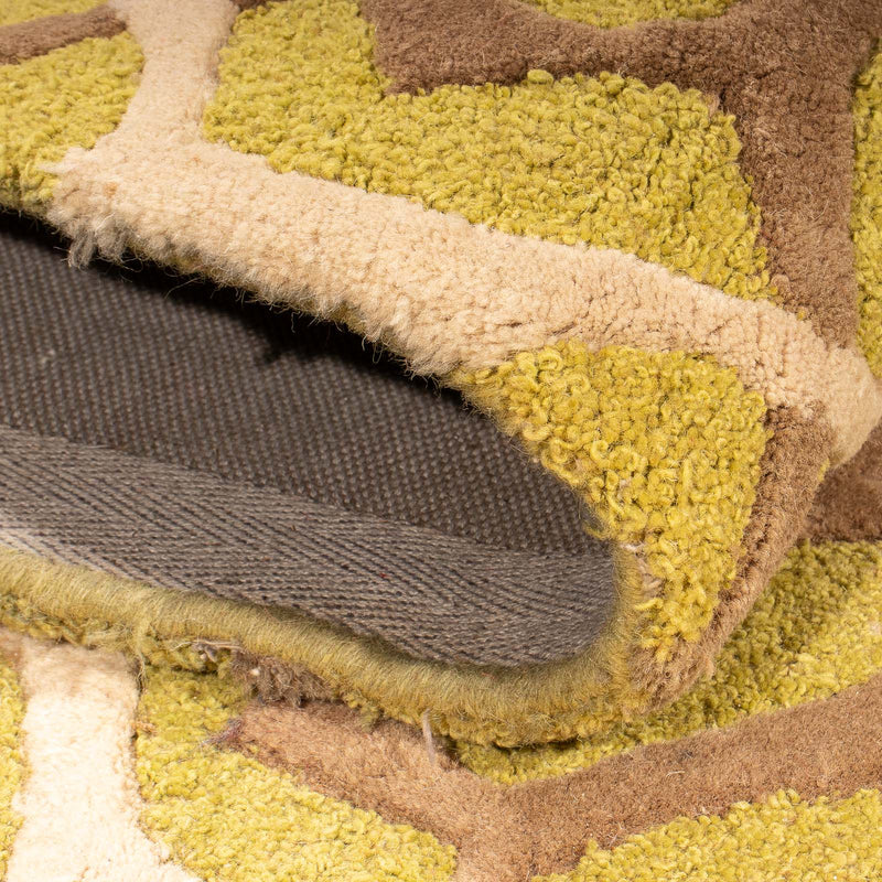 Ullmatta - 260 x 180 cm - gul