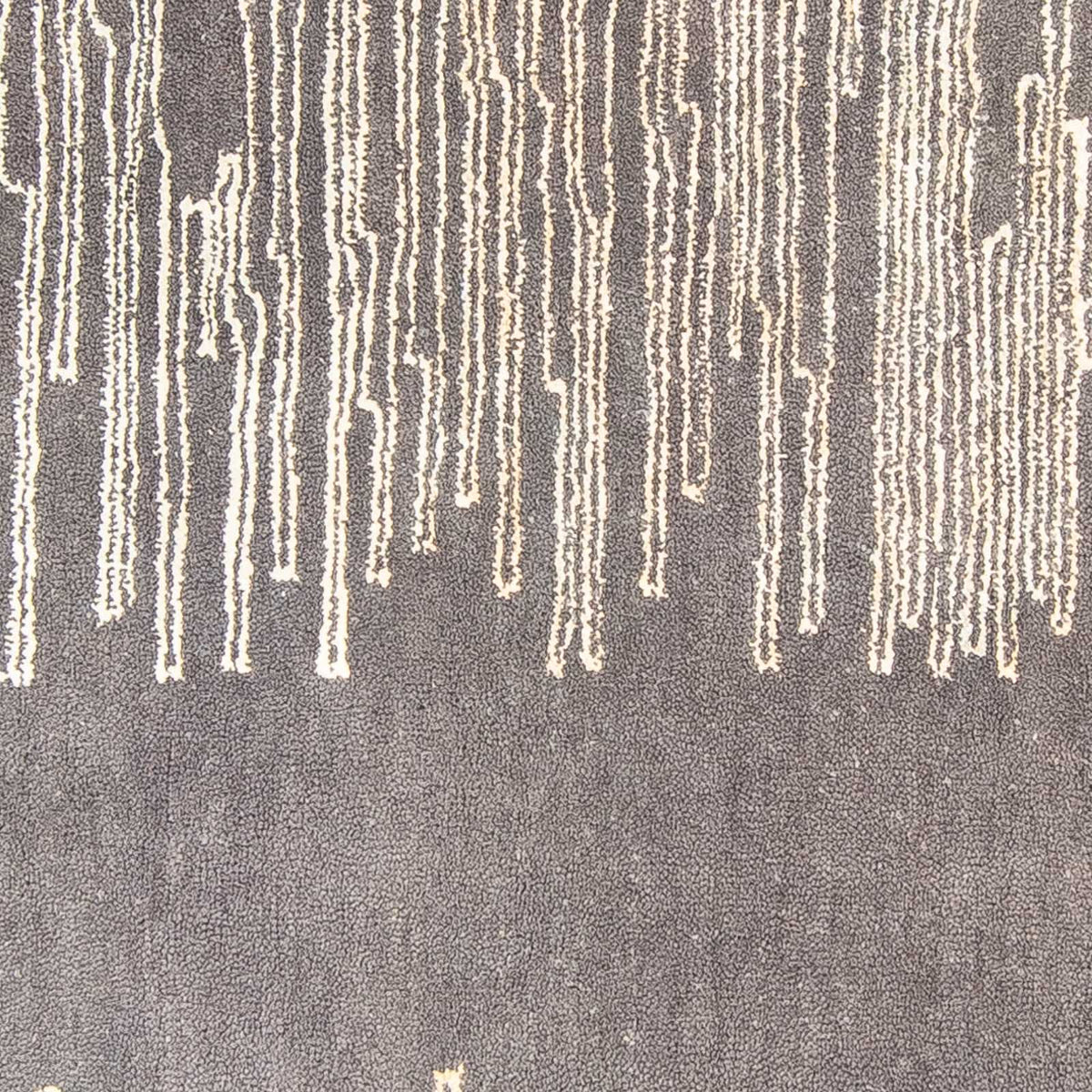 Designermatta - 244 x 151 cm - grått