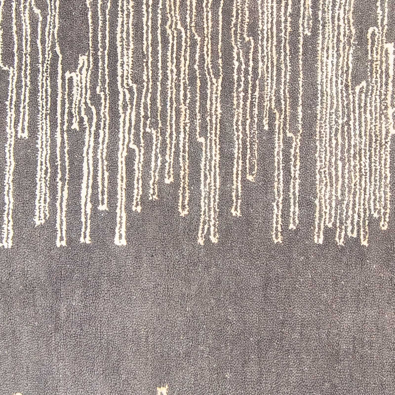 Designermatta - 244 x 151 cm - grått