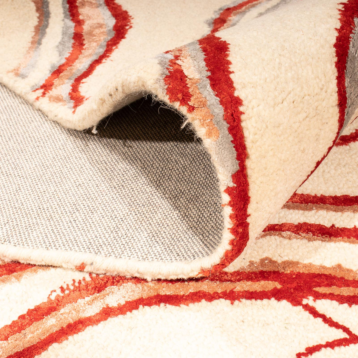 Designermatta - 244 x 151 cm - beige