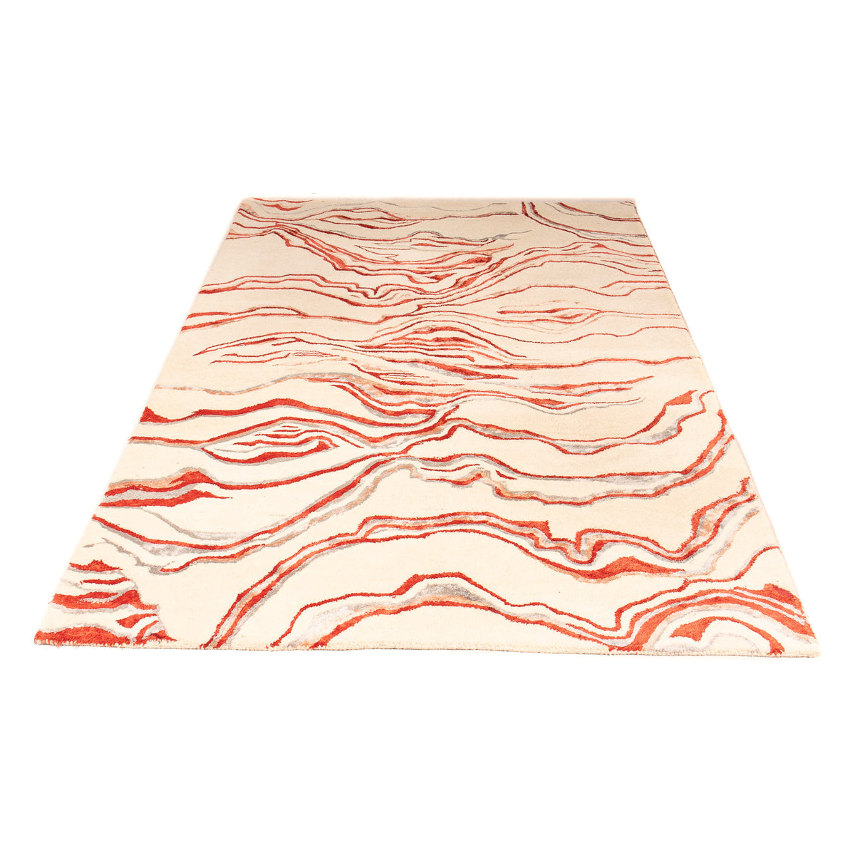 Designermatta - 244 x 151 cm - beige