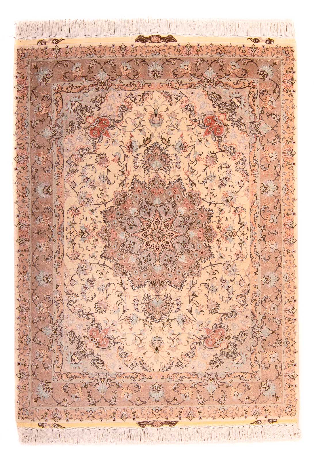 Persisk matta - Tabriz - Premium - 200 x 152 cm - beige