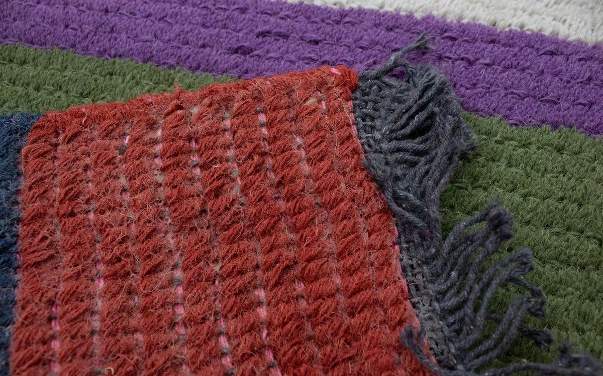 Nepal mattan - 140 x 70 cm - flerfärgad