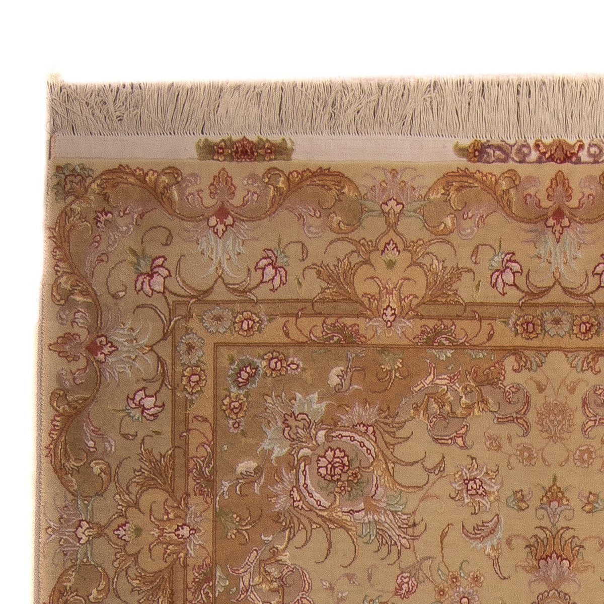 Persisk matta - Tabriz - Premium - 200 x 150 cm - brun
