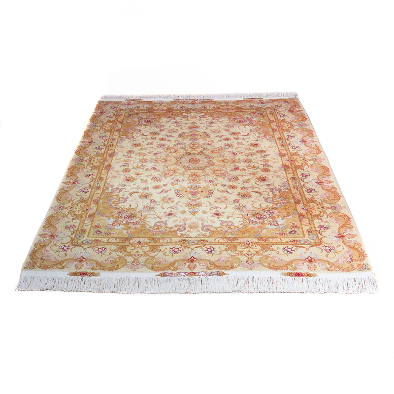 Persisk matta - Tabriz - Premium - 200 x 150 cm - beige