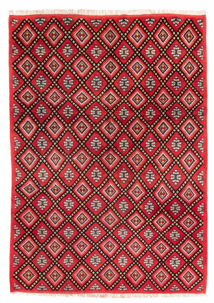 Berber matta - 281 x 198 cm - röd