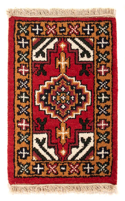 Oriental Carpet - 60 x 40 cm - mörkröd
