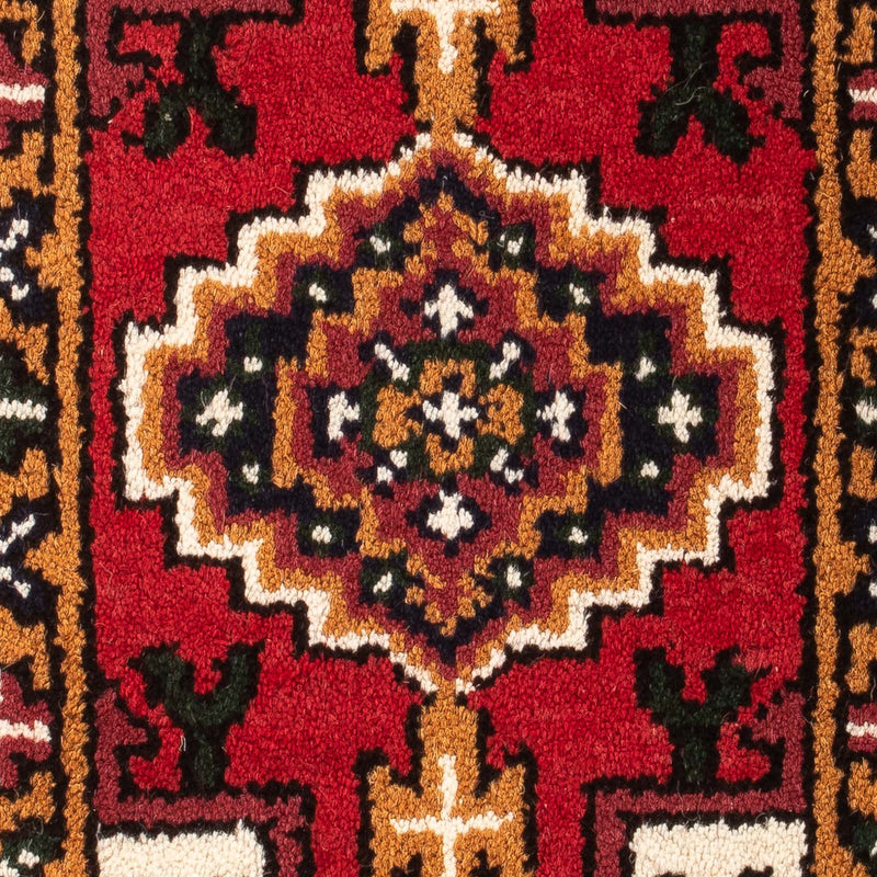 Oriental Carpet - 60 x 40 cm - mörkröd