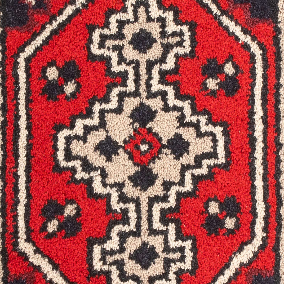 Oriental Carpet - 60 x 40 cm - mörkröd