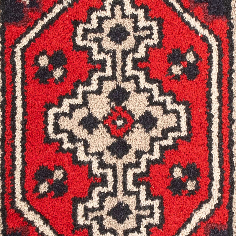 Oriental Carpet - 60 x 40 cm - mörkröd