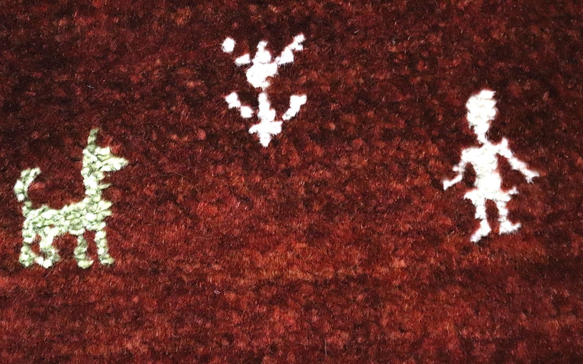 Runner Gabbeh-matta - Loribaft Persian - 280 x 81 cm - brun