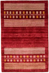 Gabbeh-matta - Loribaft Persian - 300 x 198 cm - röd