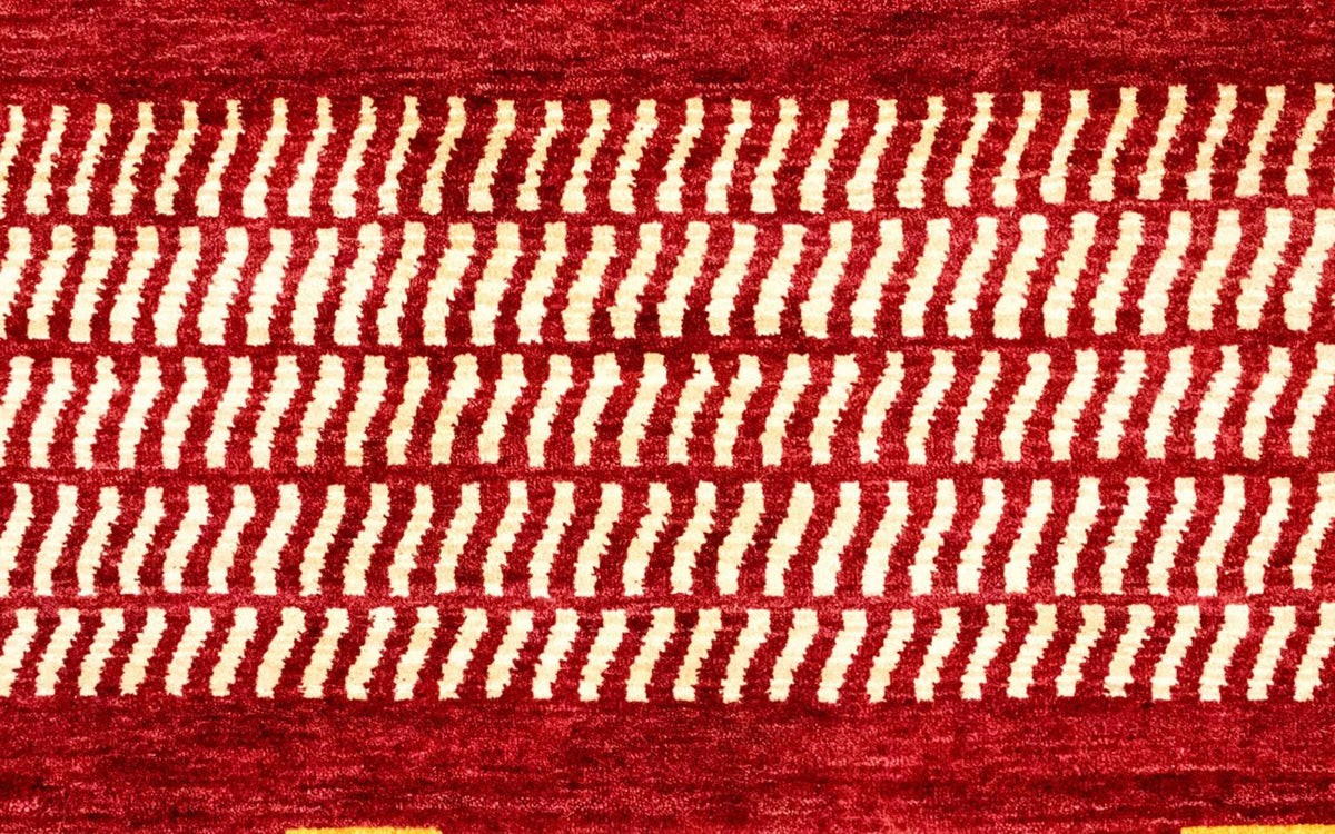 Gabbeh-matta - Loribaft Persian - 300 x 198 cm - röd