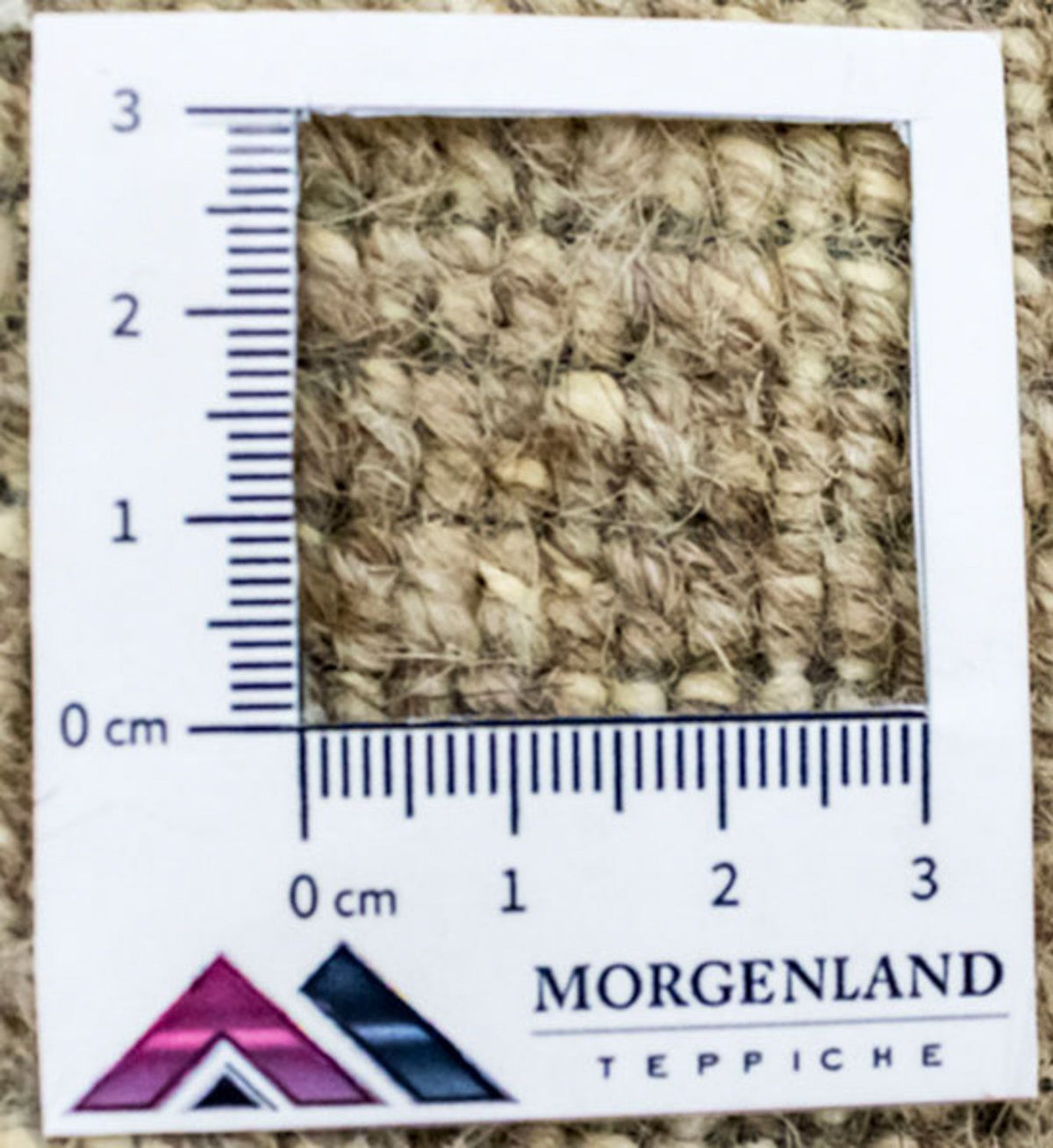 Nepal mattan - 180 x 116 cm - natur