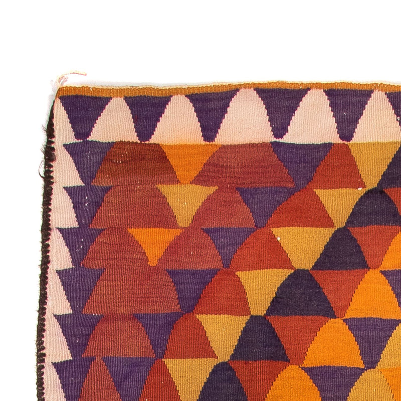 Runner Kelim-matta - gammal - 310 x 150 cm - flerfärgad