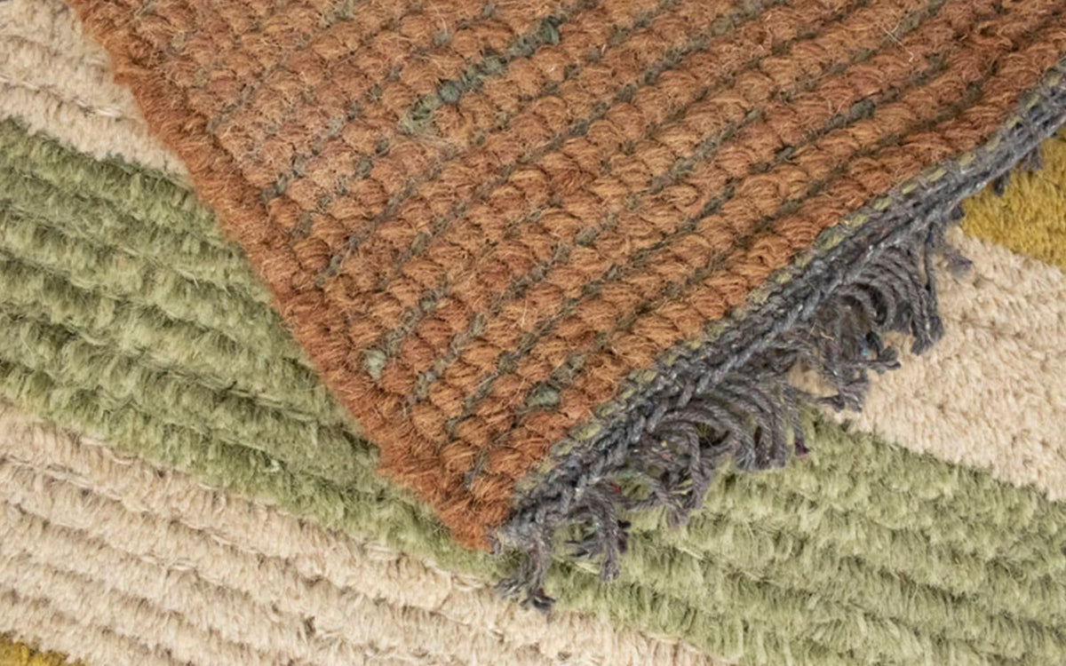 Nepal mattan - 140 x 70 cm - flerfärgad