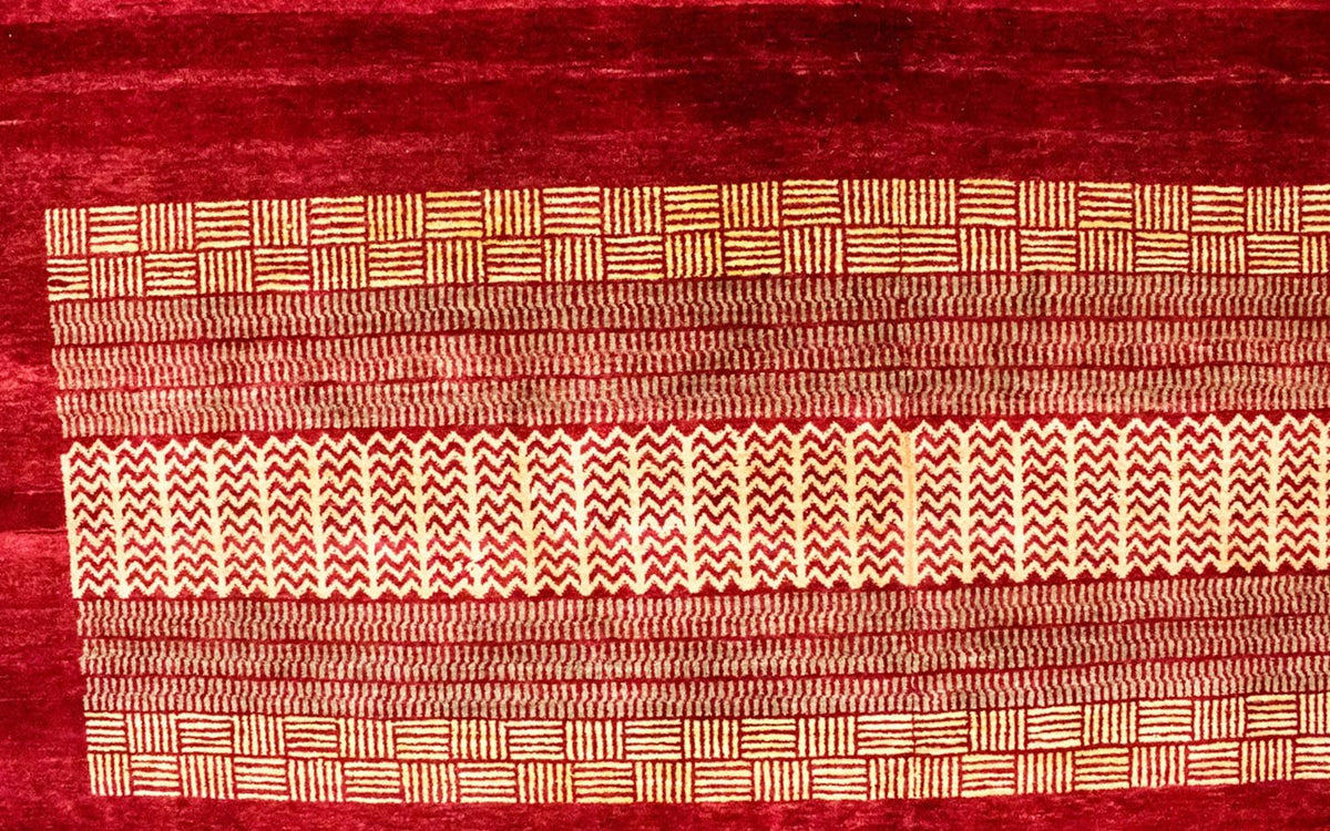 Gabbeh-matta - Loribaft Persian - 297 x 202 cm - flerfärgad