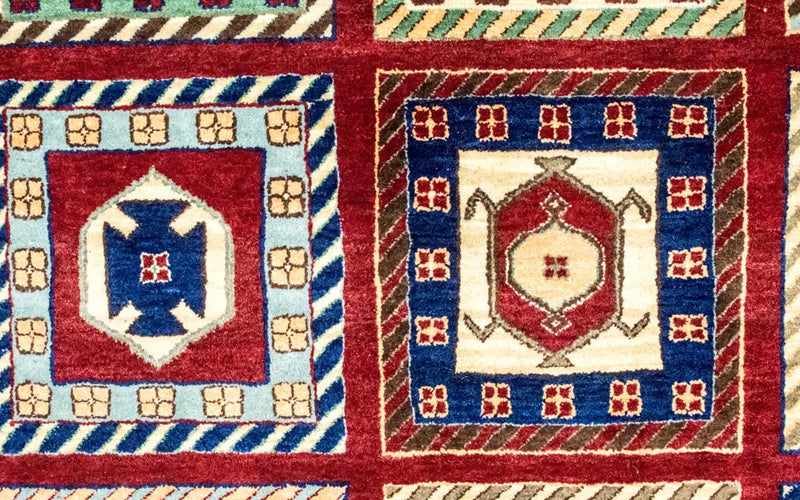 Gabbeh-matta - Loribaft Persian - 303 x 197 cm - flerfärgad