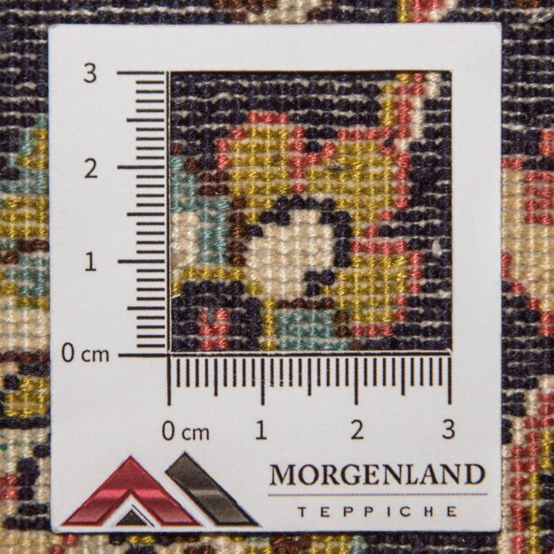 Sidenmatta - Kashmir Silk - 150 x 93 cm - mörkblå