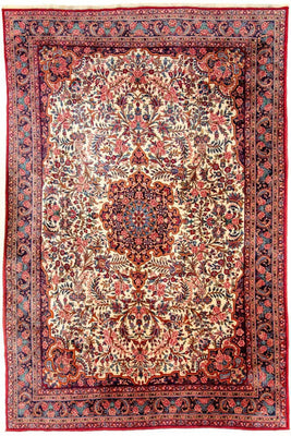 Persisk matta - Ghom - 333 x 213 cm - beige