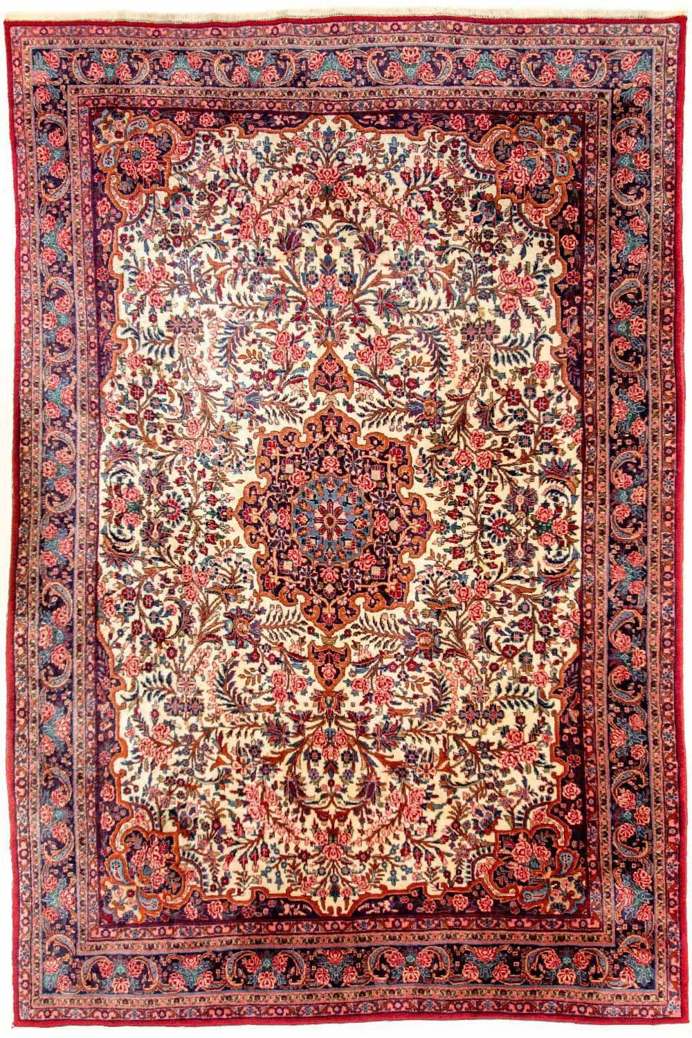 Persisk matta - Ghom - 333 x 213 cm - beige