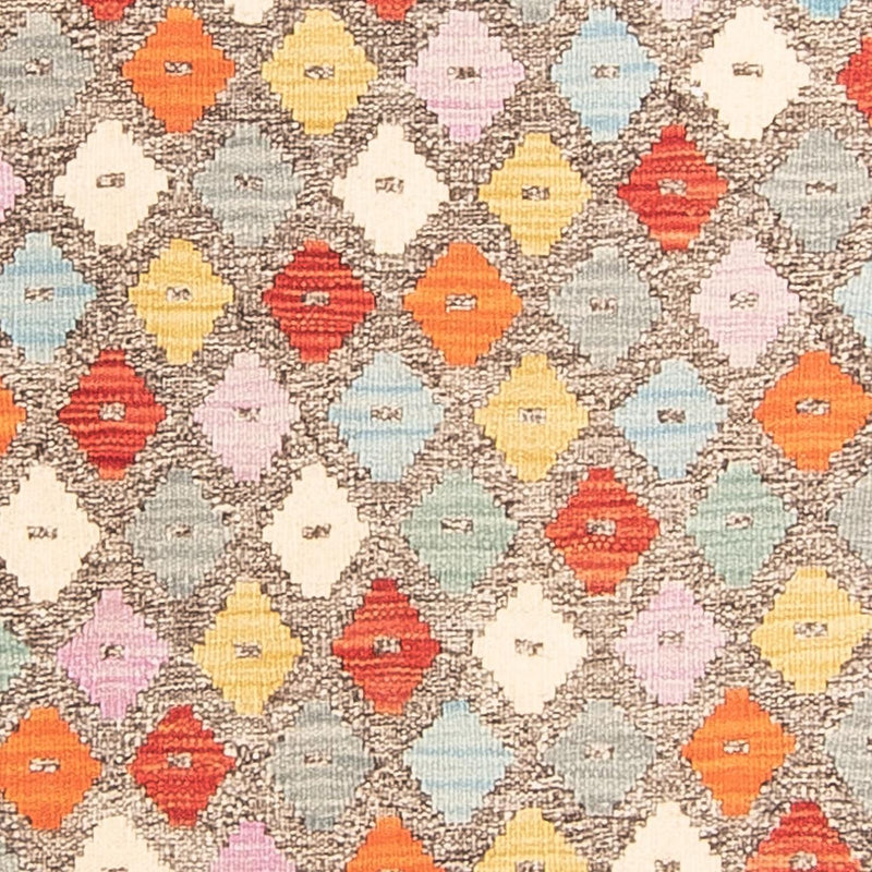 Kelim Carpet - Splash - 189 x 154 cm - flerfärgad