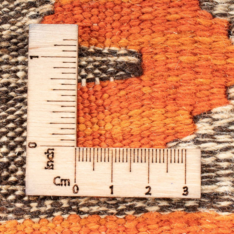 Kelim Carpet - Splash - 189 x 154 cm - flerfärgad