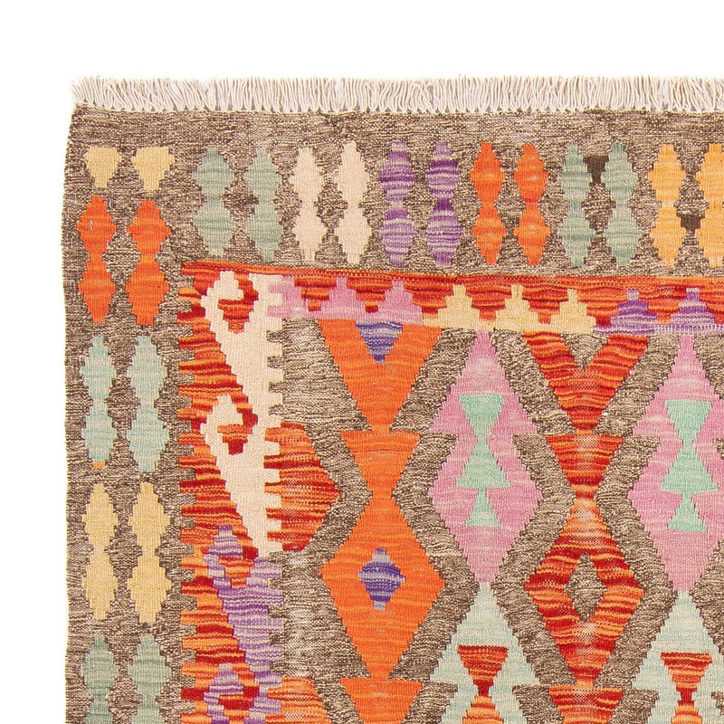 Kelim Carpet - Splash - 207 x 155 cm - flerfärgad