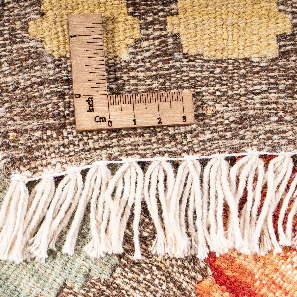 Kelim Carpet - Splash - 207 x 155 cm - flerfärgad