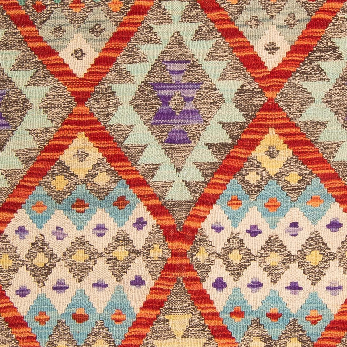 Kelim Carpet - Splash - 156 x 100 cm - flerfärgad