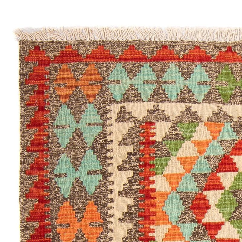 Kelim Carpet - Splash - 148 x 97 cm - flerfärgad