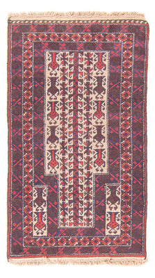 Baluch-matta - Bön matta - 113 x 62 cm - beige
