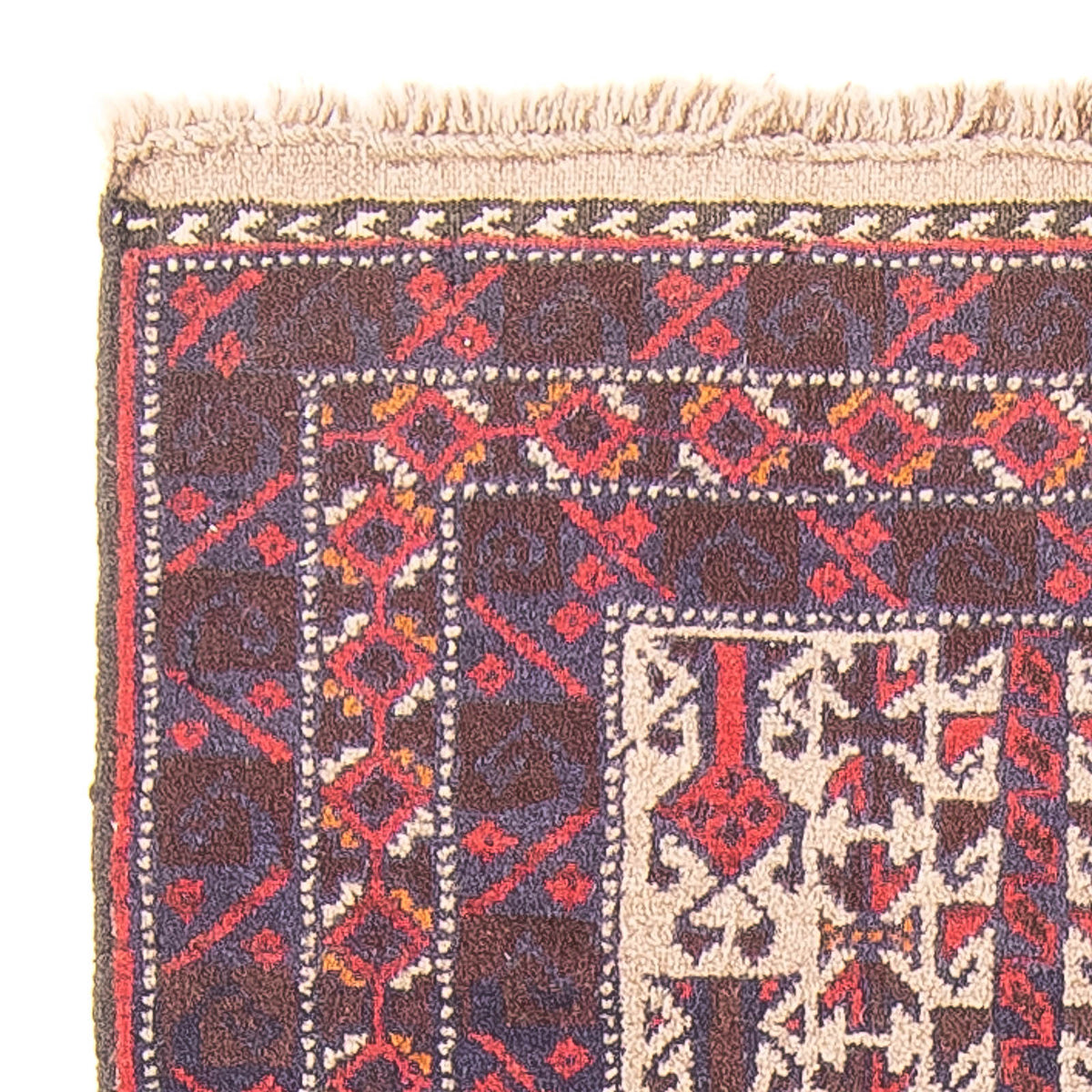 Baluch-matta - Bön matta - 113 x 62 cm - beige