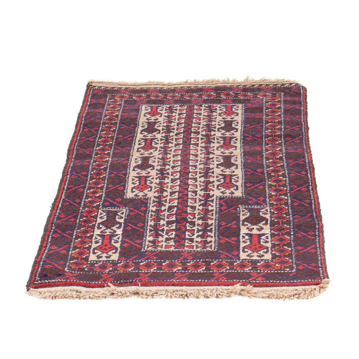 Baluch-matta - Bön matta - 113 x 62 cm - beige
