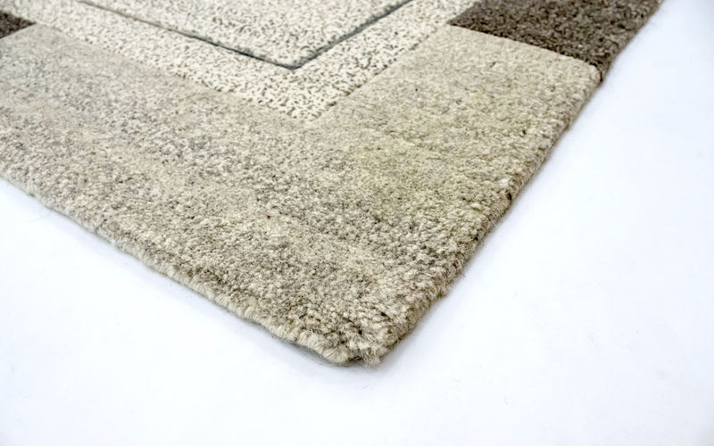 Nepal mattan - 180 x 119 cm - beige