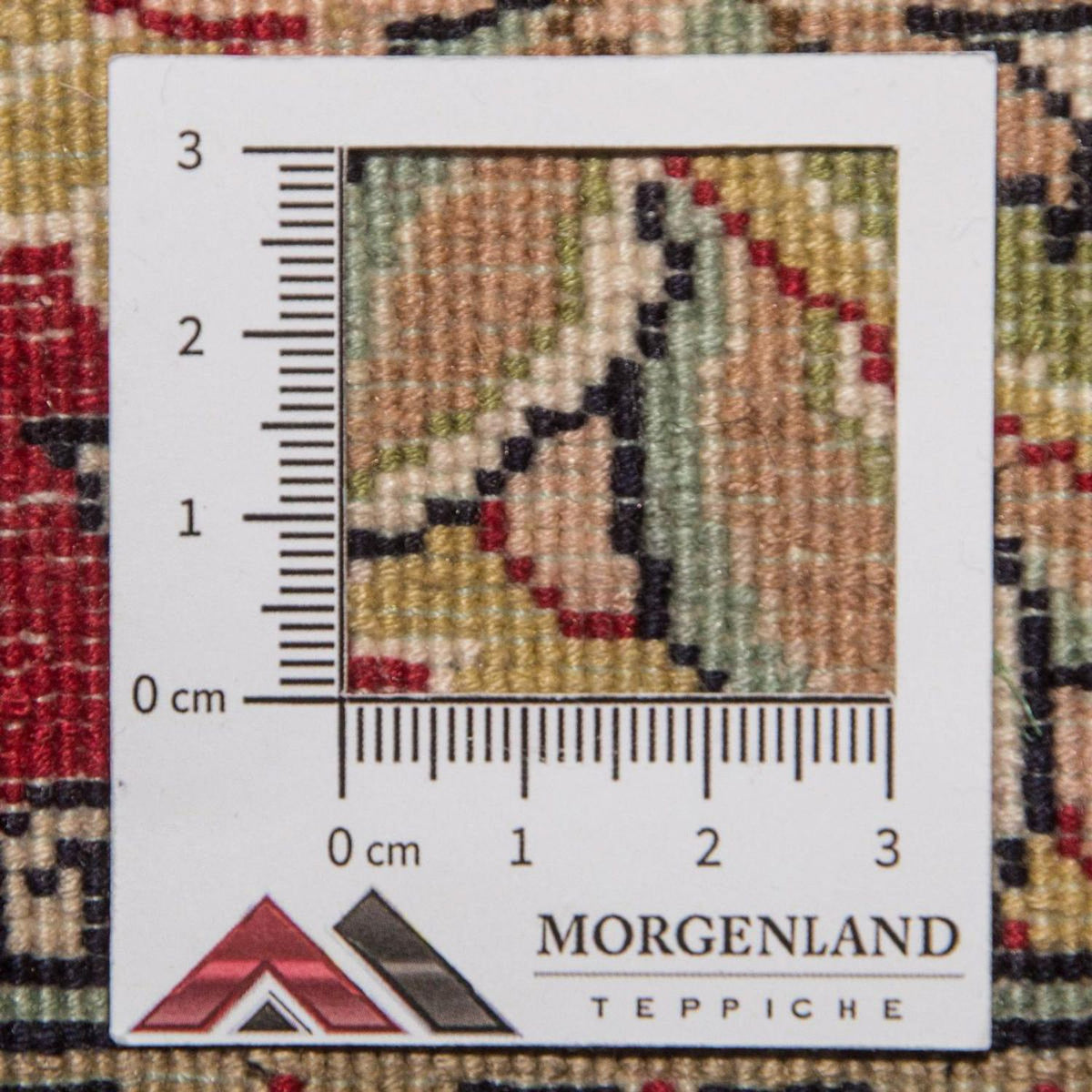 Sidenmatta - Kashmir Silk - 214 x 150 cm - röd