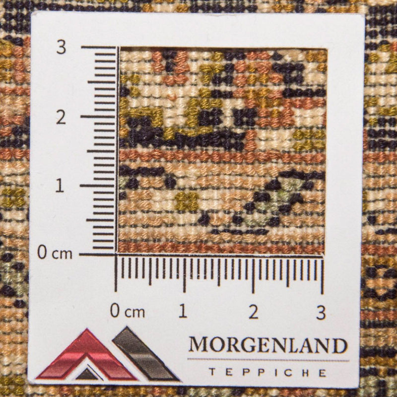 Sidenmatta - Kashmir Silk - 158 x 93 cm - brun