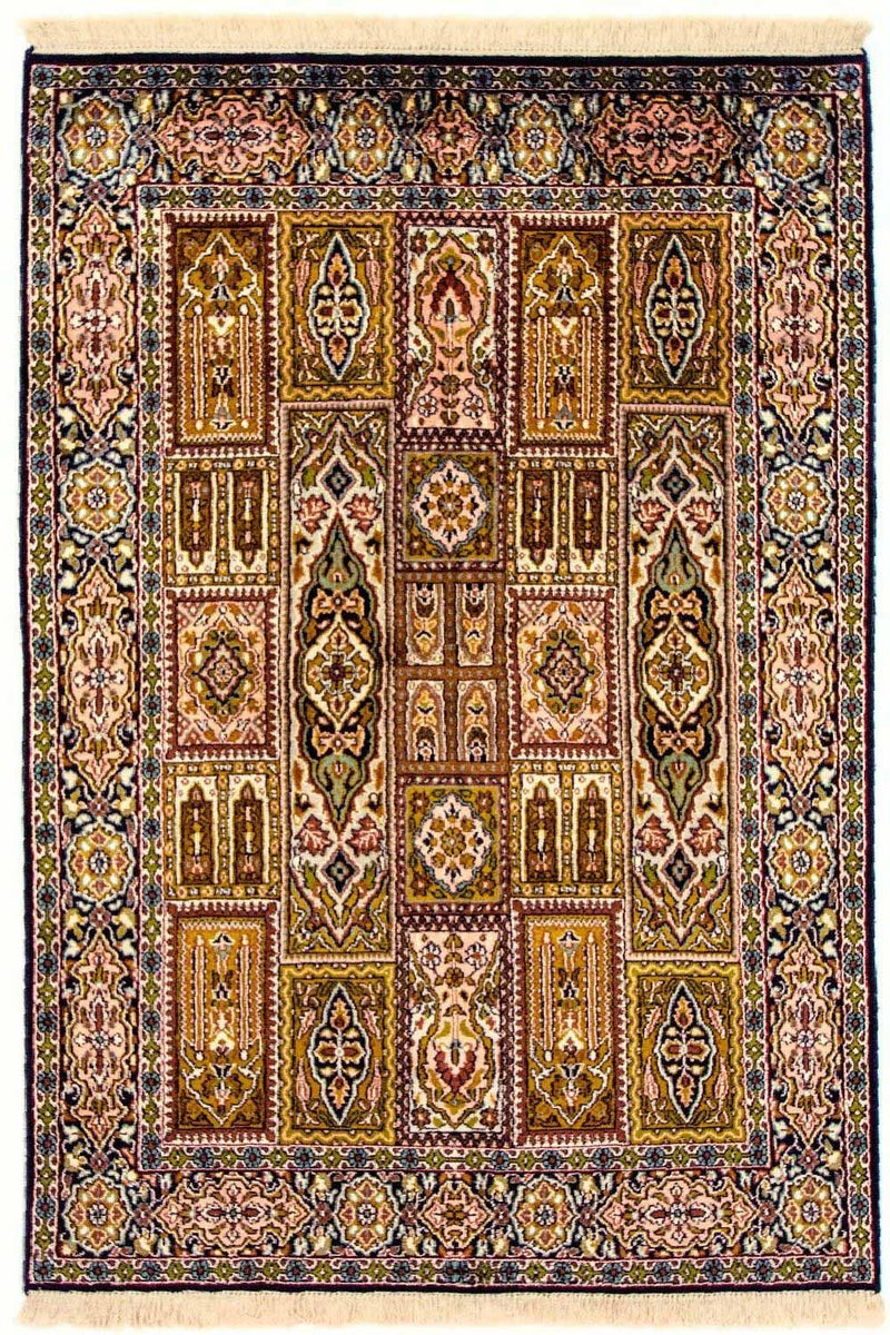 Sidenmatta - Kashmir Silk - 157 x 93 cm - flerfärgad